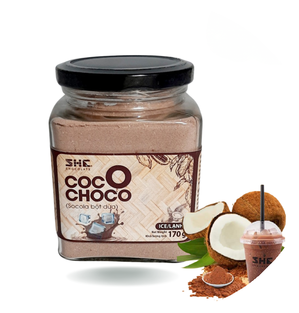 Bột Cacao Cốt Dừa Coco Chocolate Instant Powder